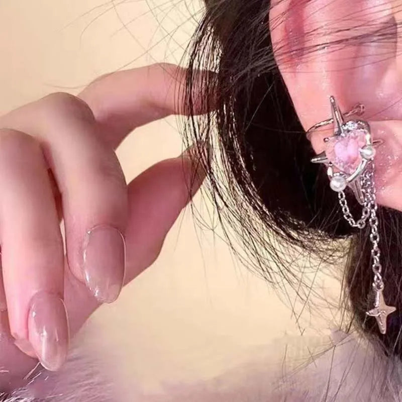 Boucles d'Oreilles Rosée