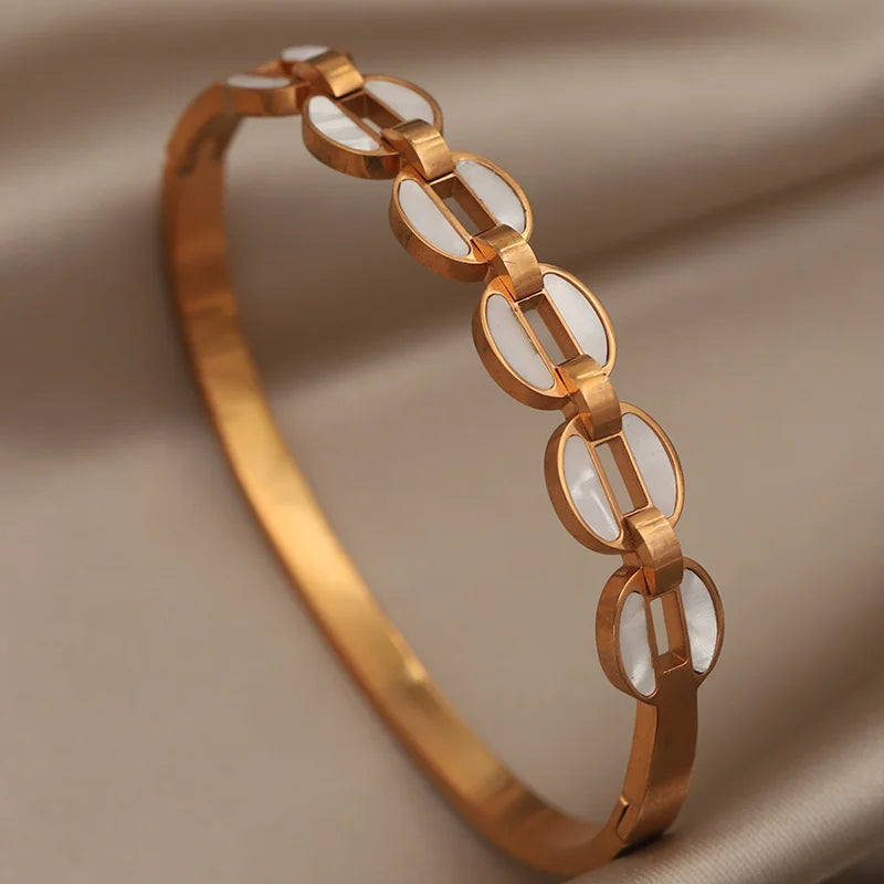 Bracelet Jonc Minimaliste & Géométrique