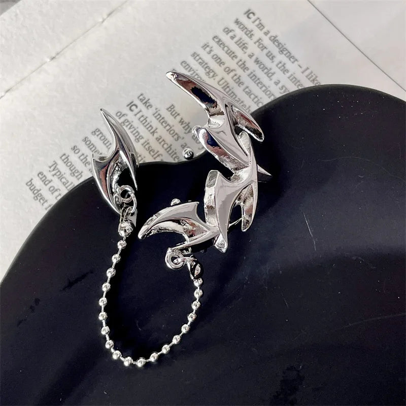 Boucle d'Oreille Manchette Punk