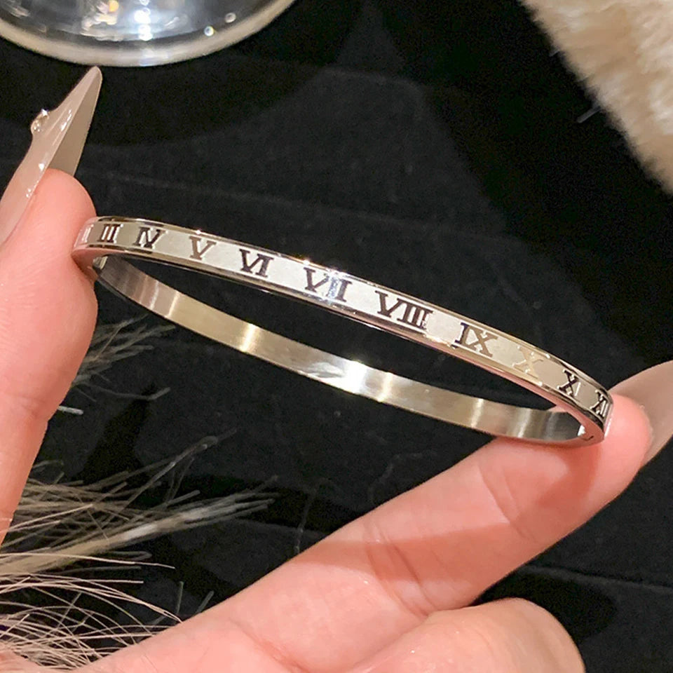 Ensemble de Bracelets Joncs ZAKOL & Zircon