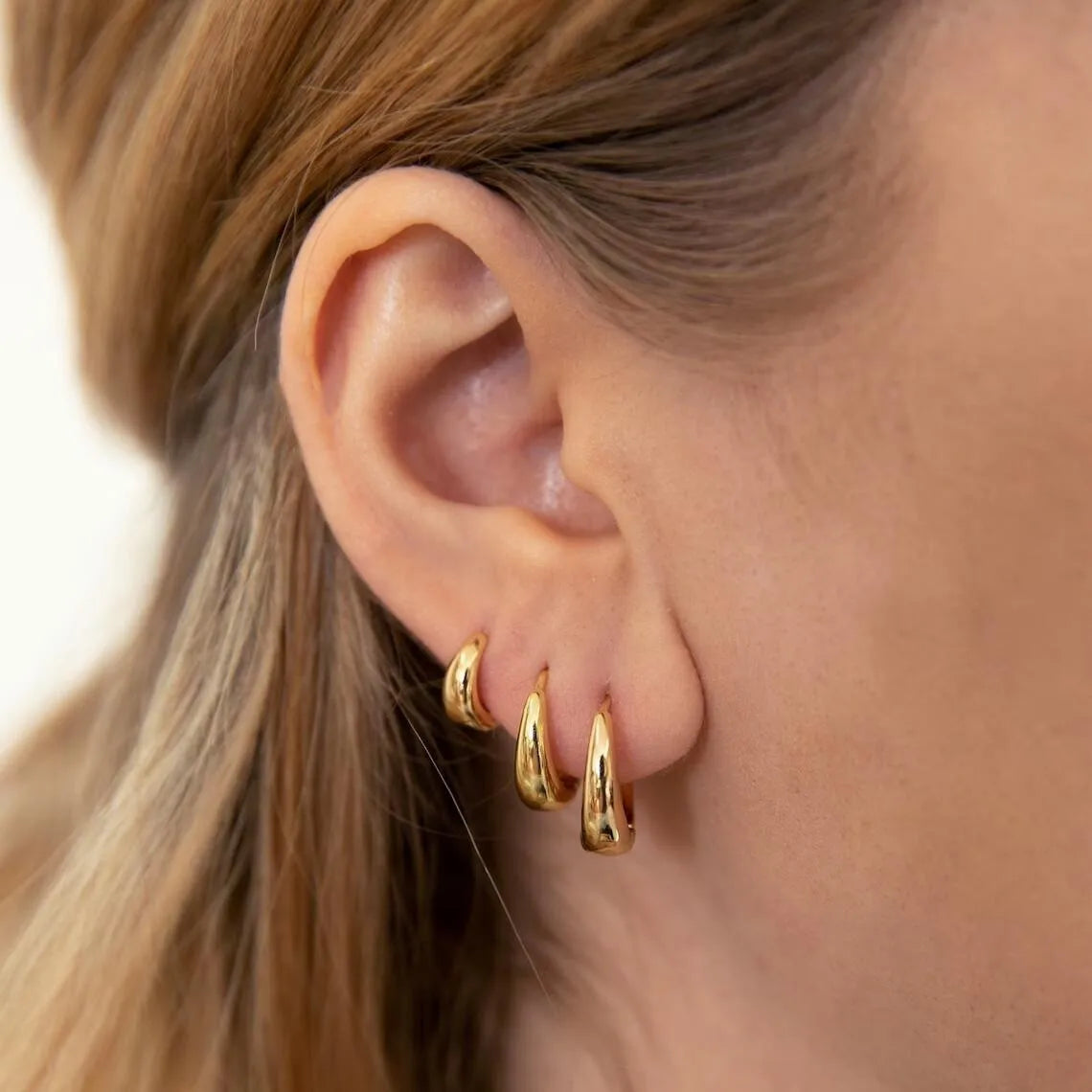 Boucles d'Oreilles Créoles & Torsadées