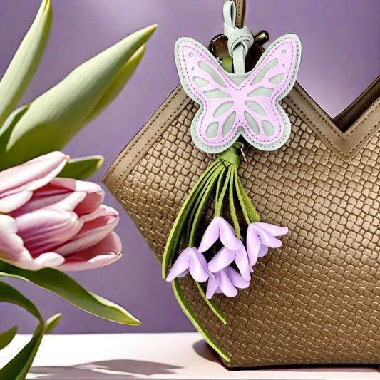 Porte-Clés de Sac Floraux