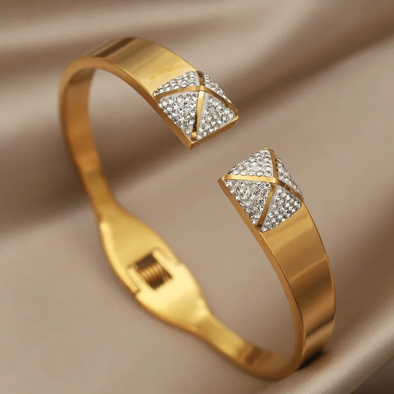 Bracelet Jonc Minimaliste & Géométrique