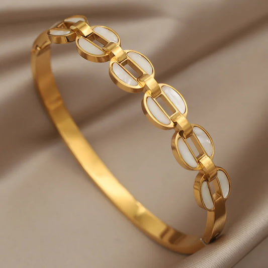 Bracelet Jonc Minimaliste & Géométrique