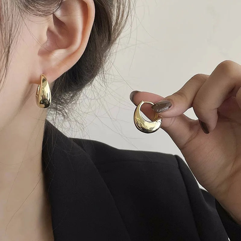 Boucles d'Oreilles Créoles & Torsadées