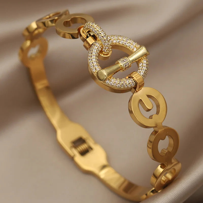 Bracelet Jonc Minimaliste & Géométrique