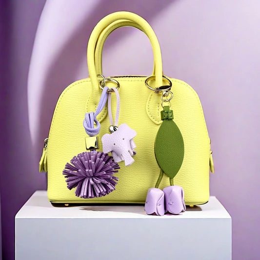 Porte-Clés de Sac Floraux