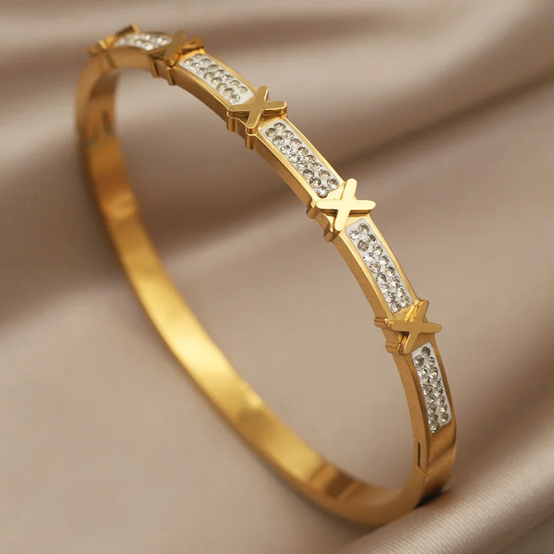 Bracelet Jonc Minimaliste & Géométrique