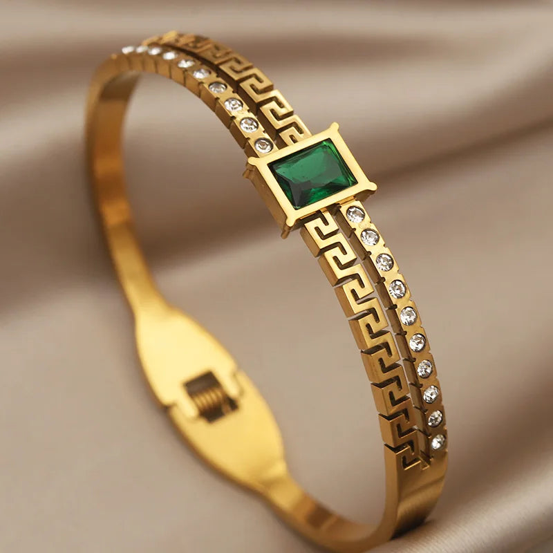Bracelet Jonc Minimaliste & Géométrique