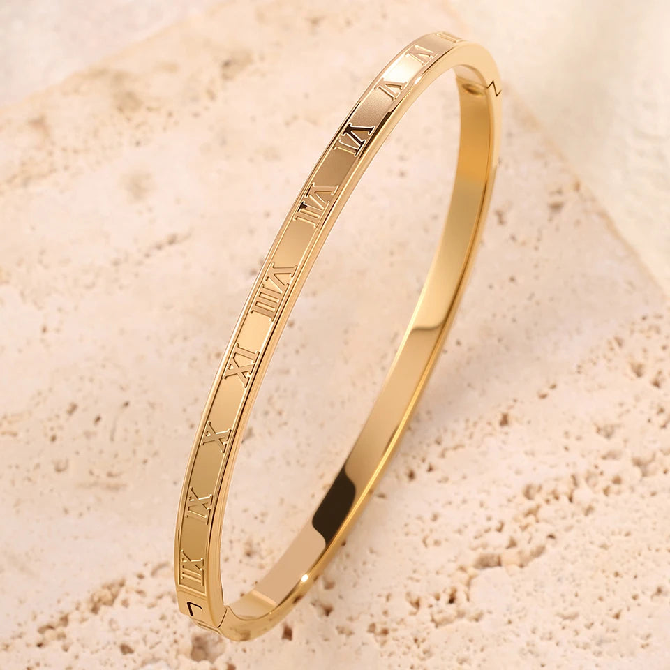 Ensemble de Bracelets Joncs ZAKOL & Zircon