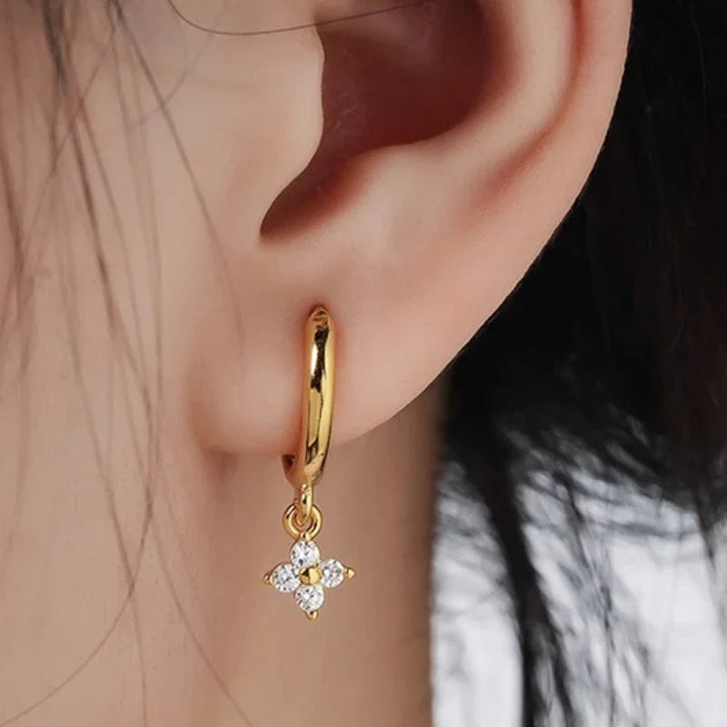 Boucles d'Oreilles Créoles & Torsadées