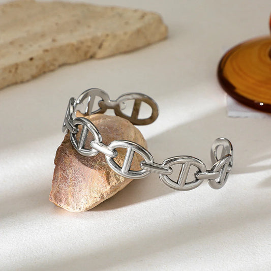 Bracelet Jonc Maillons