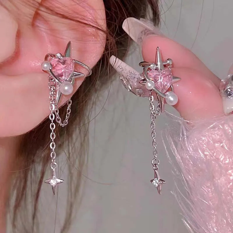 Boucles d'Oreilles Rosée