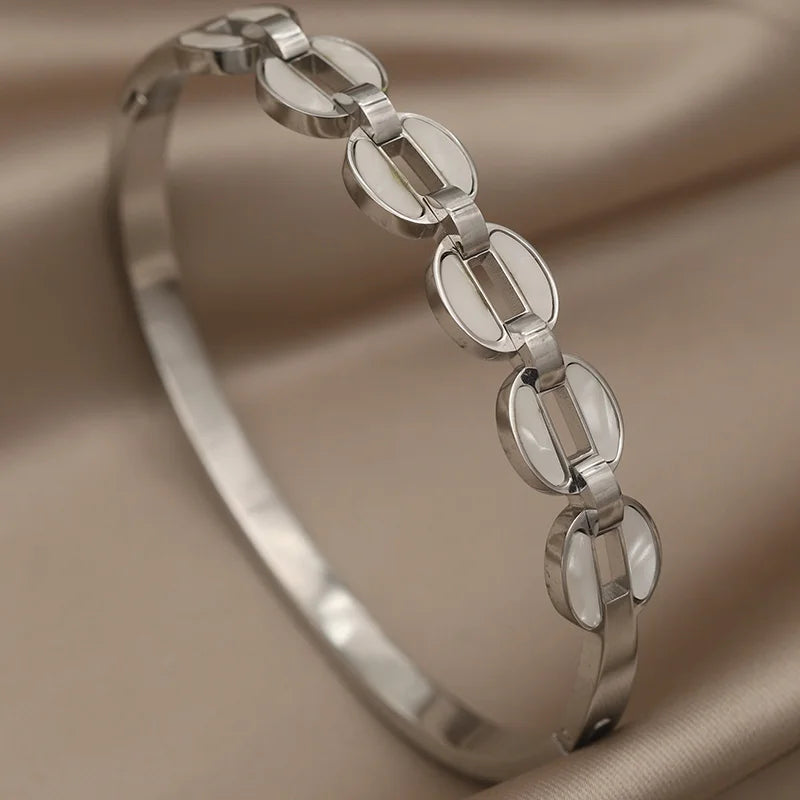 Bracelet Jonc Minimaliste & Géométrique