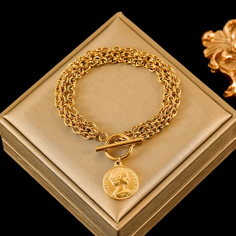 Bracelet Maille Gourmette