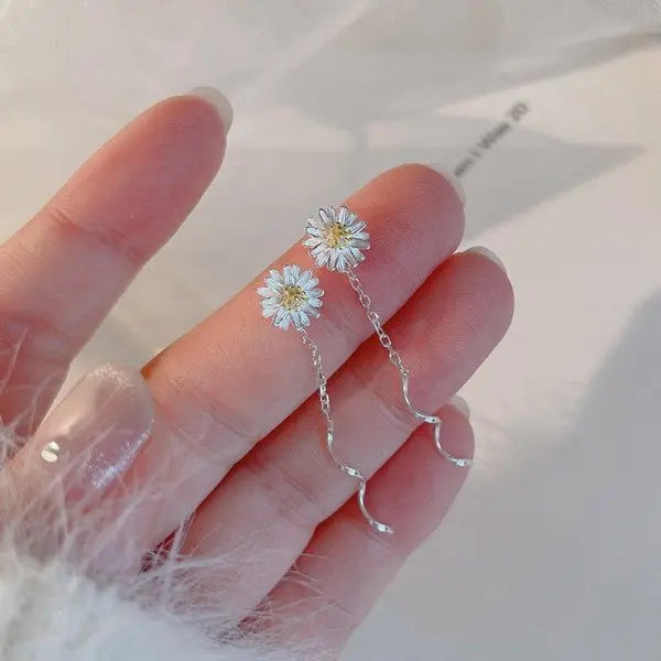 Boucles d'Oreilles Fantaisie Florales & Élégance